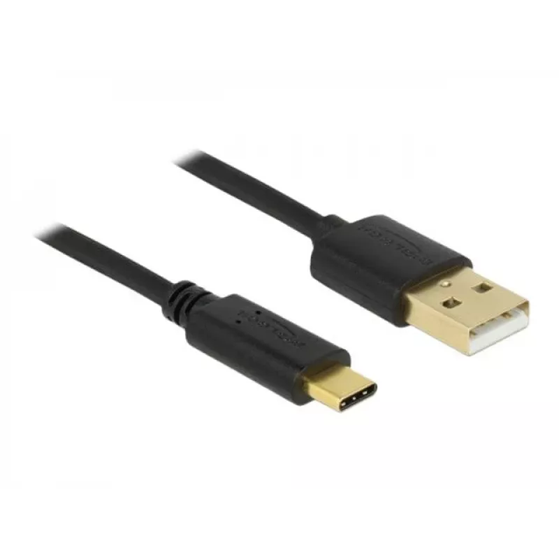Cavo USB DeLOCK 85209 USB 2.0 3 m USB A USB C nero