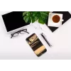 Custodia per smartphone man and wood per iPhone XR — bianco ebano con retro in legno nero, guscio protettivo