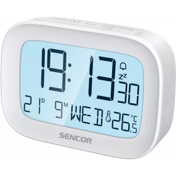 Sveglia digitale SENCOR SRC 2200 con display LED e batteria di backup