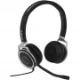Cuffie dual-business con filo Plusonic 15.2P con connettori USB e 3,5 mm, modello 6208-15.2P