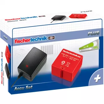 Caricabatterie Fischertechnik 34969 NiMH 1500mAh 8,4V nero rosso