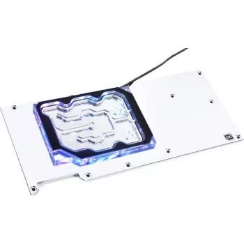 Alphacool Eisblock Aurora GPX-N backplate attiva in acrilico 3080/3090 FTW3 PHT EOL (13043)