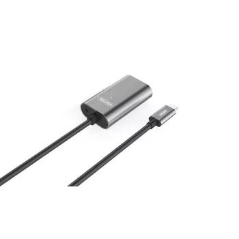 Cavo USB UNITEK U305A 5 m USB 3.2 Gen 1 USB C grigio