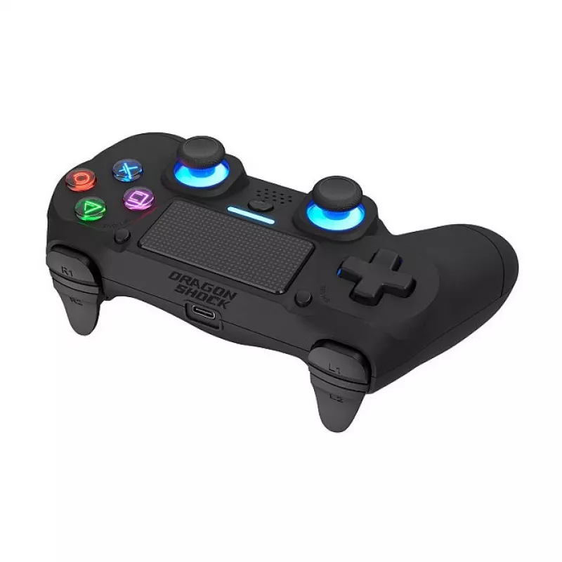 Dragonshock controller Mizar+ wireless nero PS4/PC