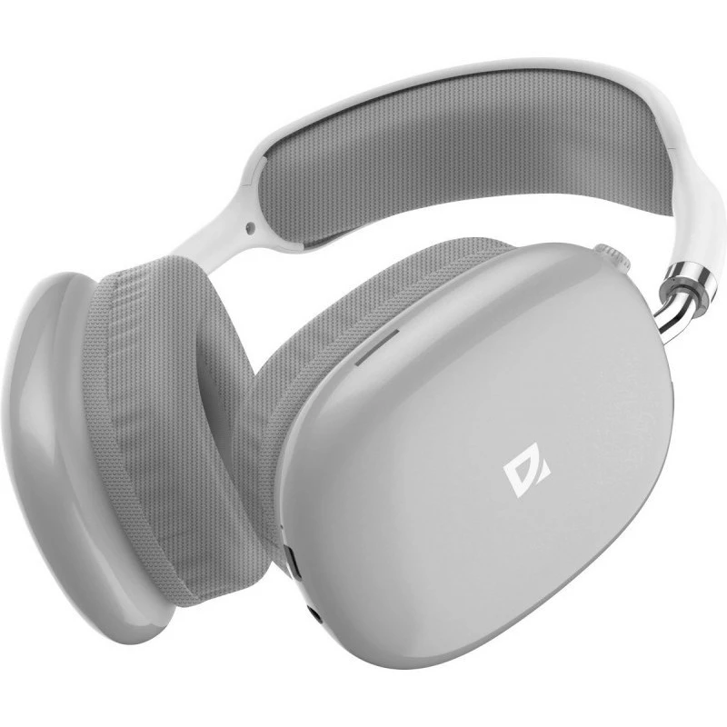 Defender FreeMotion B645 cuffie Bluetooth on-ear, Bluetooth 5.3, USB-C, jack da 3,5 mm, microfono integrato, 20–20000 Hz, 105 dB, grigie