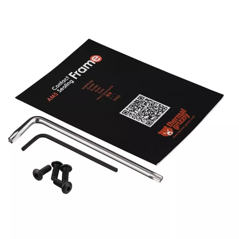 Kit di aggiornamento frame Thermal Grizzly TG-CSF-AM5 alluminio nero