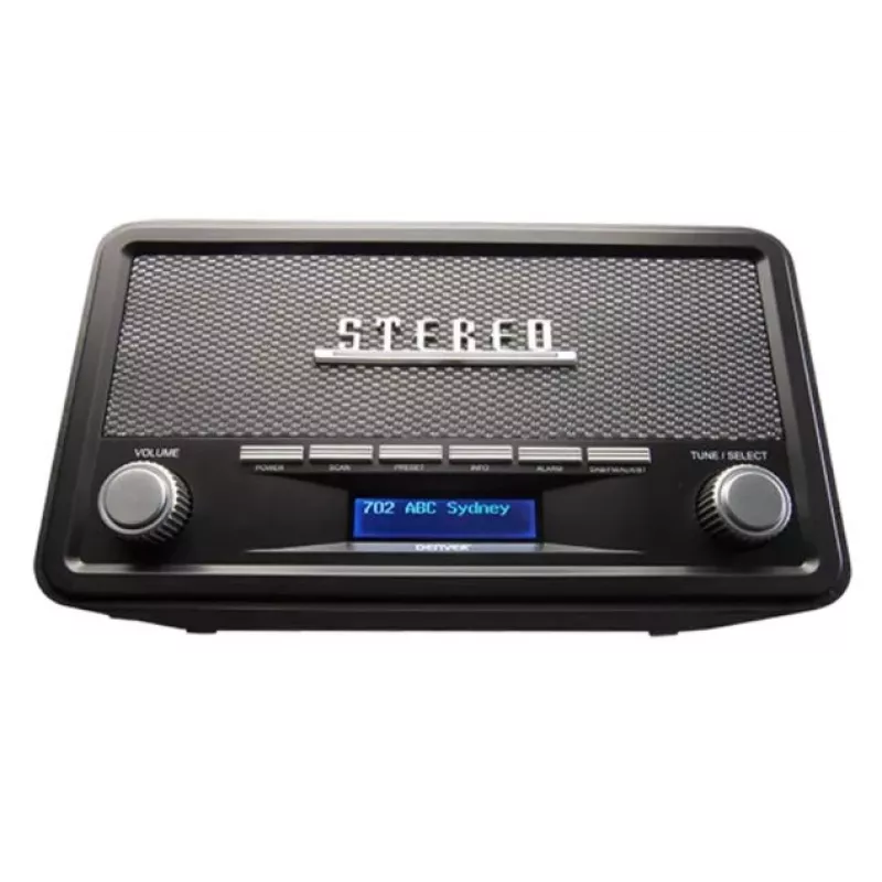 Denver DAB-18 dark grey radio digitale DAB+