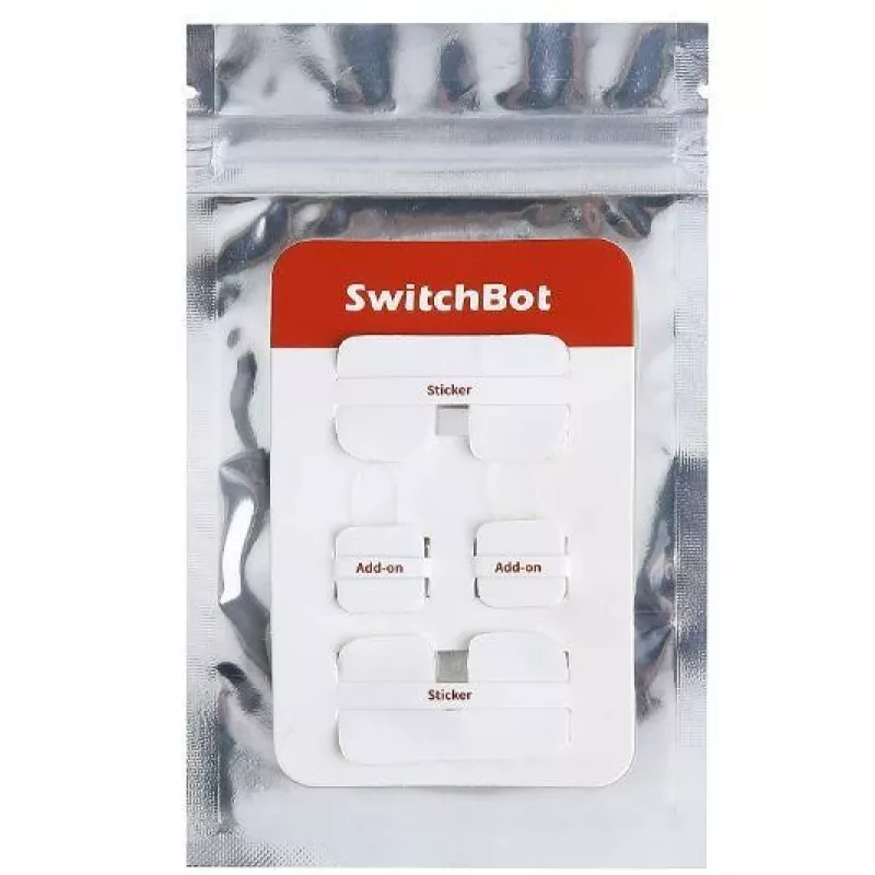 SwitchBot Add-On Sticker Wireless Control — adesivo aggiuntivo smart home (ADD-ONSTICKER)