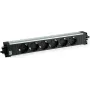 Bachmann STEP ALU 906.18804 multipresa, 6x prese CEE 7/3, GST18