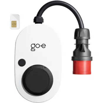 Charger Gemini flex 2.0, 22 kW (32A 3-fase), Wallbox bianco/nero, caricabatterie mobile, 4G/LTE