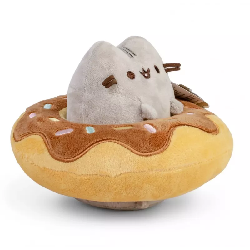Pusheen in a Chocolate Donut mascotte
