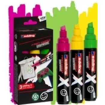 Set di pennarelli Edding Multimarker 4-6900-3-3, 3 pezzi, larghezza tratto 2,0–10,0 mm, colori assortiti