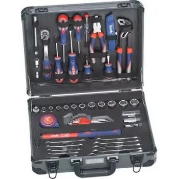 Valigetta per attrezzi KWB 370740 con 51 pezzi — organizer portatile per utensili manuali e accessori