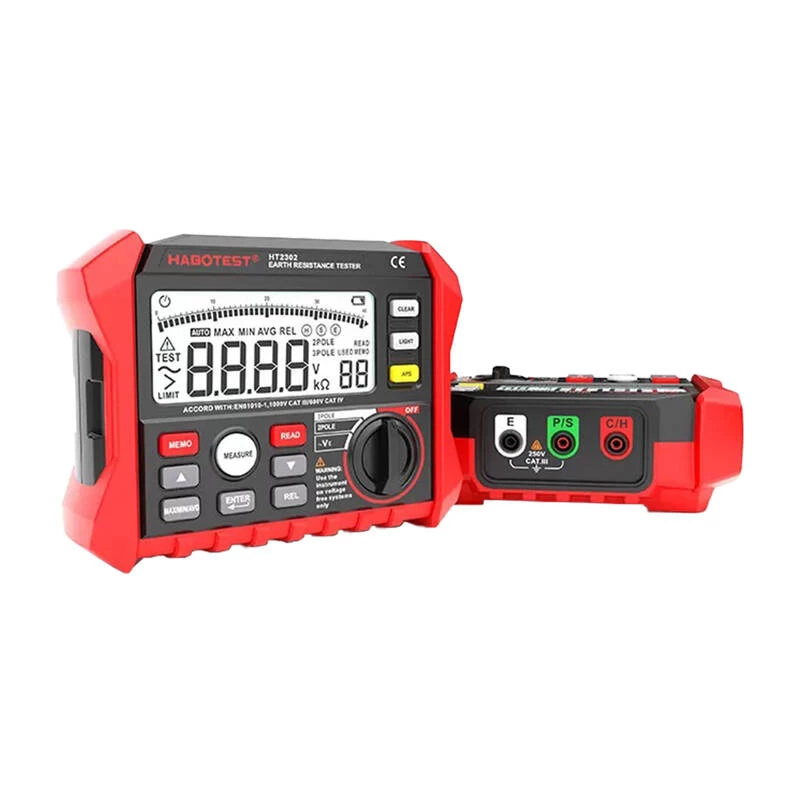 Tester digitale di resistenza di terra Habotest HT2302