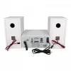 Microsistema audio home BLAUPUNKT MS16BT 15 W, CD/USB/MP3, Bluetooth, FM RDS, bianco