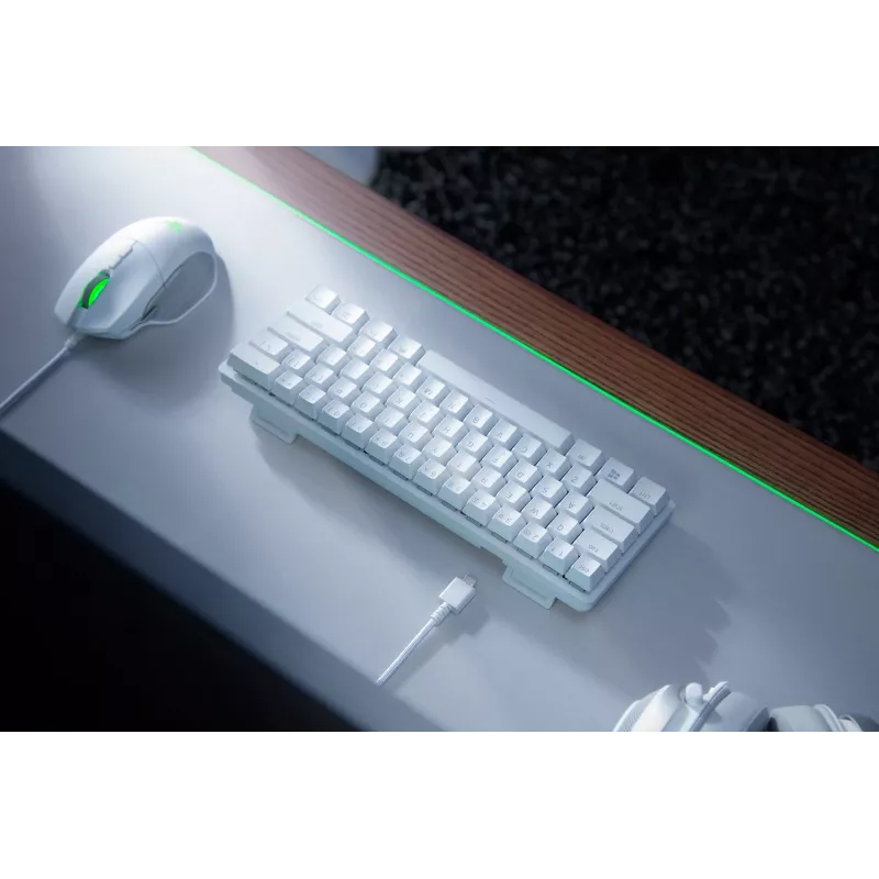 RAZER Huntsman Mini - Mercury Edition - Purple Switch - Layout US tastiera