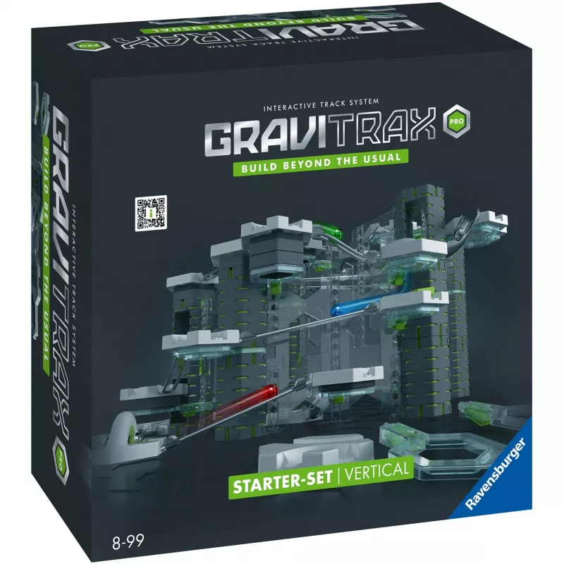 Pista per biglie giocattolo Ravensburger GraviTrax PRO Starter-Set Vertical da 8 anni