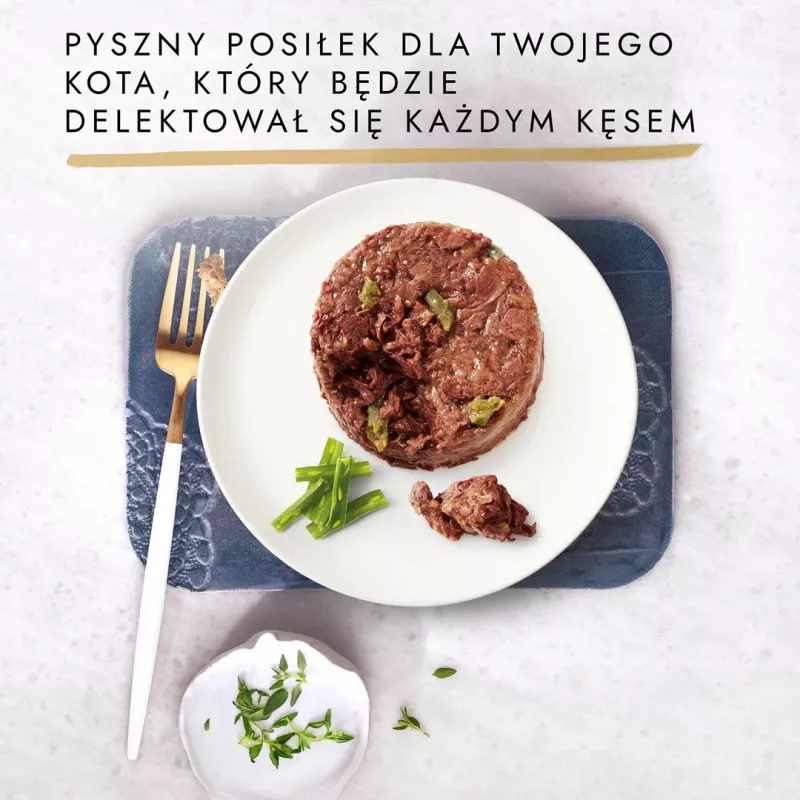 GOURMET GOLD - paté saporito con agnello e fagiolini 85 g