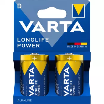 Batteria Varta LONGLIFE Power D — confezione da 2