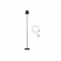 Beper P201UTP401 lampada da divano ricaricabile, controllo touch, altezza regolabile, 2,3 W, nera