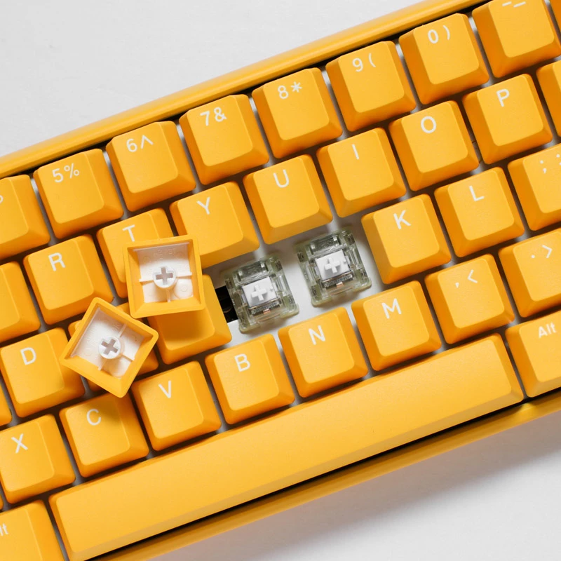Tastiera gaming Ducky One 3 Yellow RGB LED MX-Clear US