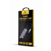 Dock per laptop Gembird UHB-CM-CRU3P1U2P2-01 — USB 3.2 Gen 1 Type-A, MicroSD/SD/SDHC/SDXC fino a 128 GB, argento