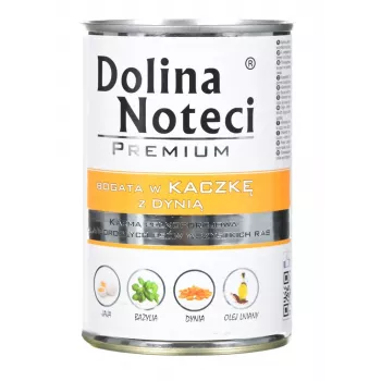 Dolina Noteci Premium ricco di anatra e zucca 400 g