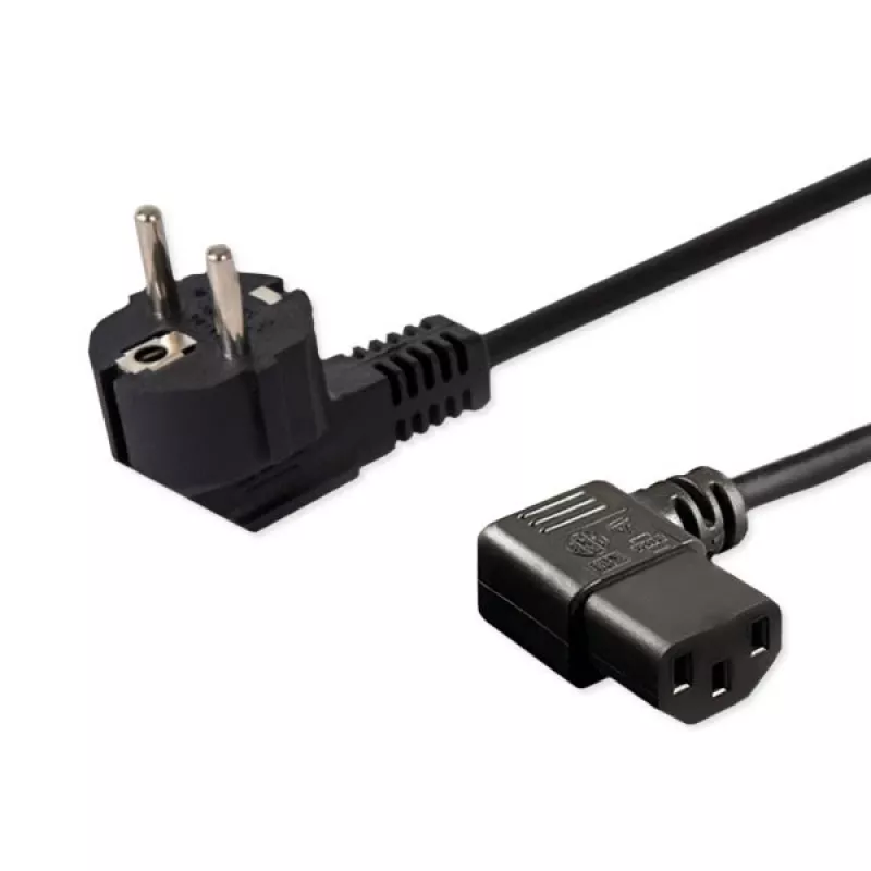 Cavo di alimentazione SAVIO CL-115 IEC C13 a connettore maschio, 1,2 m, nero