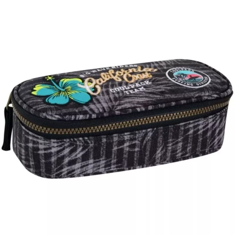 Astuccio portapenne CoolPack Campus Badges G grigio