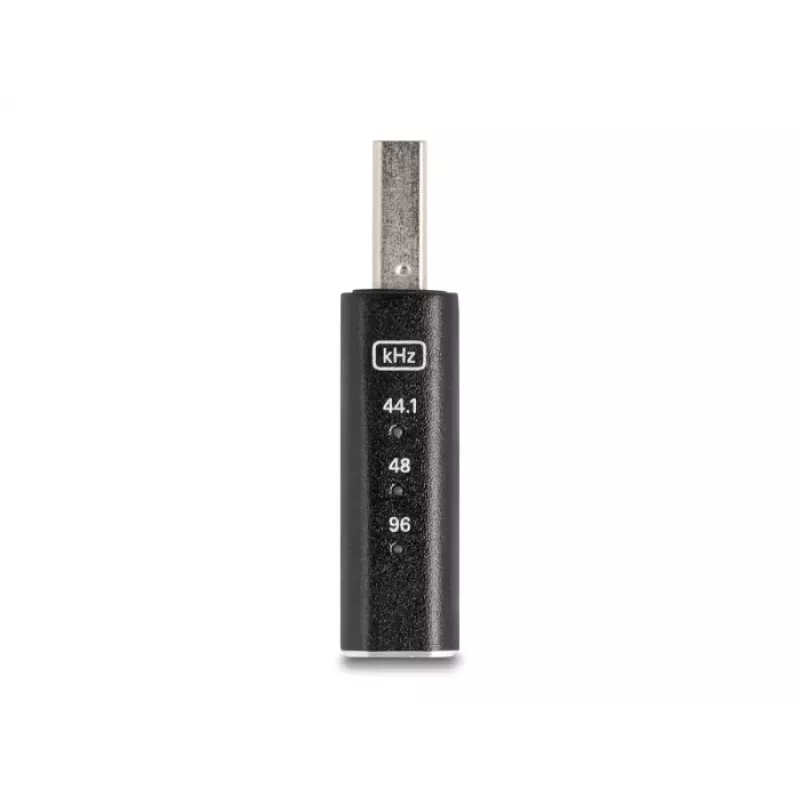 DeLOCK adattatore cavo USB 2.0 Type-A 3,5 mm 4 poli nero 68001