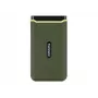 Transcend ESD380C TS2TESD380C SSD portatile 2 TB, USB 3.2 Gen 2x2, USB-C, 2000 MB/s, verde militare