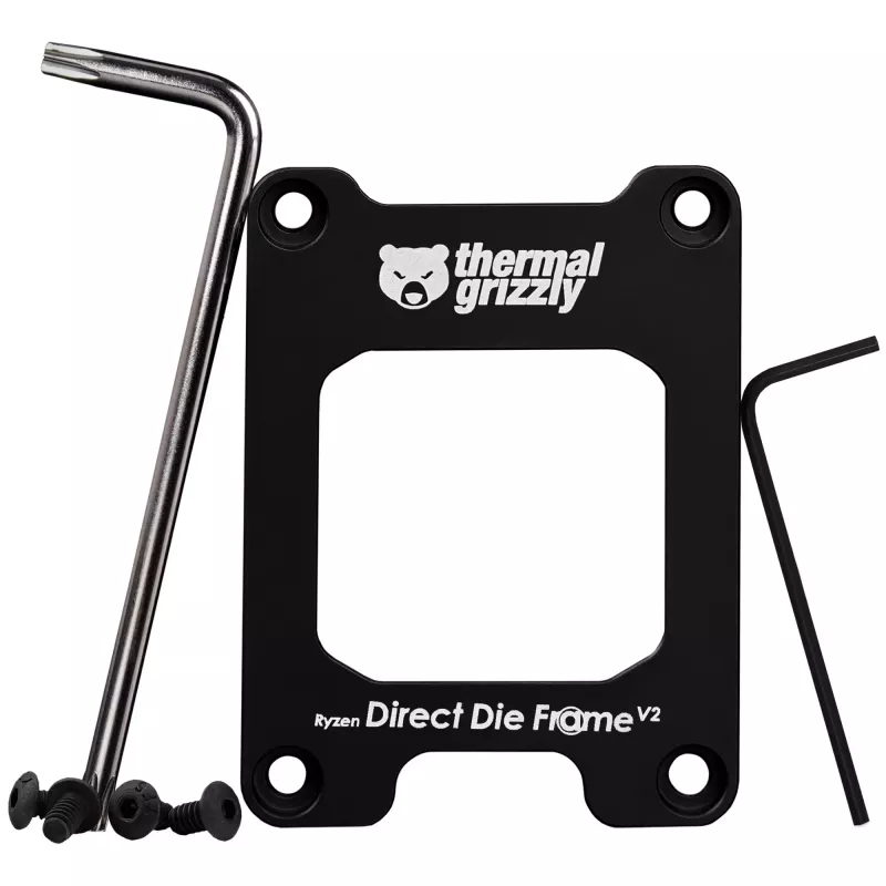 Thermal Grizzly Ryzen 7000 Direct Die Frame V2 – cornice di montaggio CPU (TG-DDF-R7000-V2)