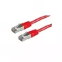 Cavo patch ROLINE S/FTP Cat.5e, rosso, 0,5 m (21.15.0381)