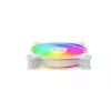 Cooler Master MasterFan MF120 Halo2 White Edition MFL-B2DW-21NP2-R2 ventola per case ARGB da 120 mm, 27 dB, 51,88 CFM, bianca