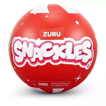 Personaggio Zuru Snackles Christmas – scatola cieca a sorpresa da collezione, figura singola assortita