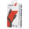 CANYON UC-44, cavo, U4-CC-5A1M-E, cavo USB4 Type-C su Type-C 40G 1 m 5A 240W (ERP) con E-MARK, CE, ROHS, nero