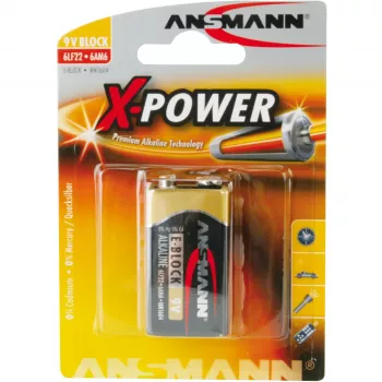 Batteria monouso Ansmann 9V
