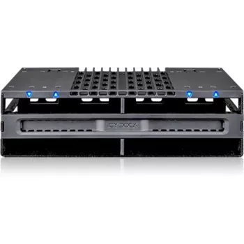 ICY DOCK - MB024SP-B - flexiDOCK Telaio estraibile senza vassoi per 4x SSD/HDD SAS/SATA da 2,5