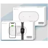 Caricatore wireless 3-in-1 Devia V4 10W — per smartphone, Apple Watch, cuffie