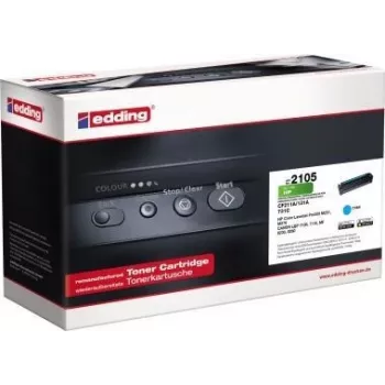 EDDING EDD-2105 toner ciano sostituisce HP 131A CF211A - unità toner
