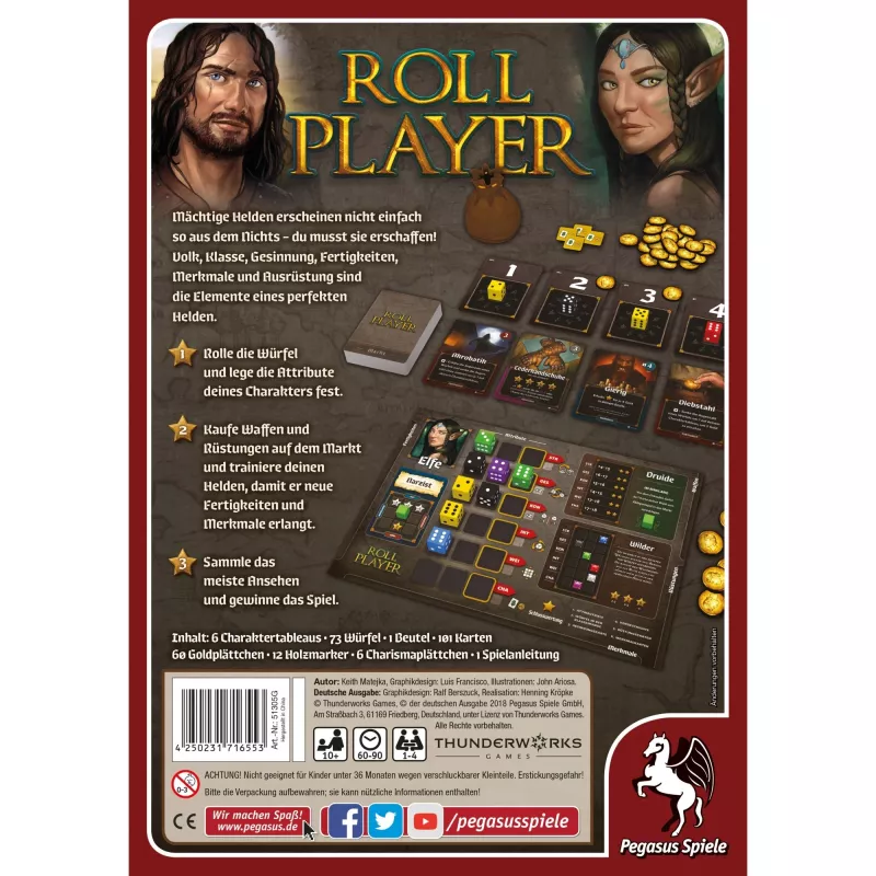 Roll Player, gioco da tavolo