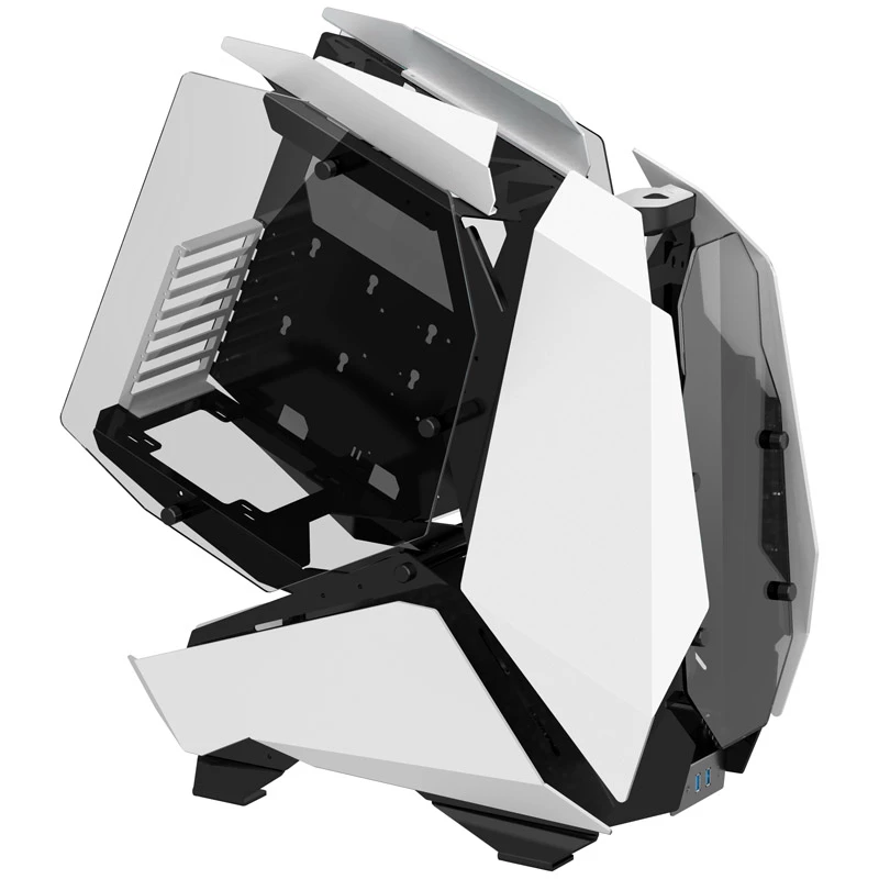 Case PC Big-Tower Jonsbo MOD5 vetro temperato bianco