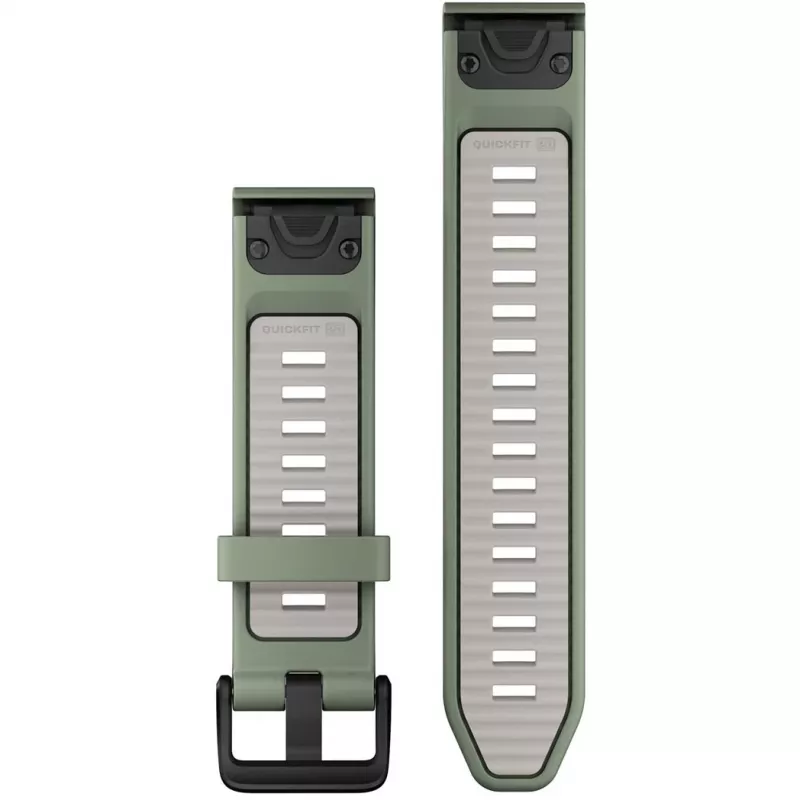 Cinturino Garmin Quickfit 010-13391-02 verde grigio