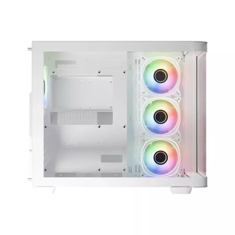 Case Midi-Tower ATX LC-Power Gaming 8001W Pro-Storm Light, bianco (LC-8001W-ON)