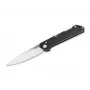 Coltello pieghevole Böker Solingen Kihon Bifold MagnaCut – coltello tascabile compatto, manico in acciaio inox, clip da tasca