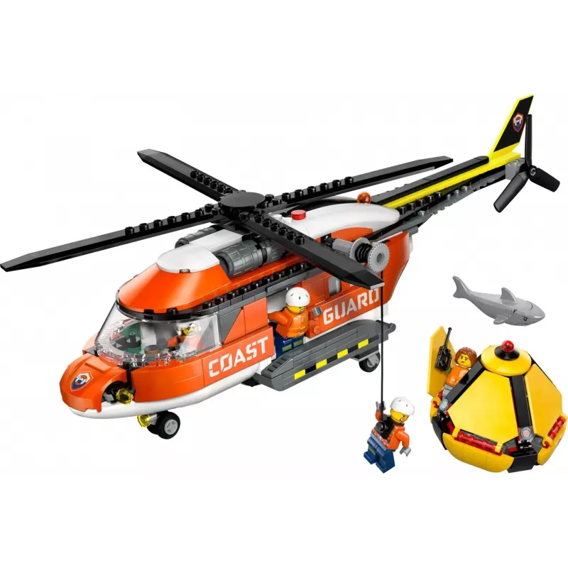 LEGO CITY 60503 Elicottero della Guardia Costiera