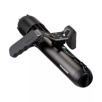Scooter subacqueo VidaXL WAYDOO profondità max 60 m IP68 batteria Li-Ion 56 min autonomia 377×70×70 mm nero