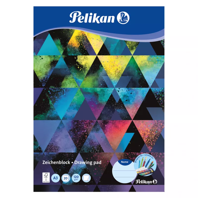 Cartoncino Pelikan 236799 20 fogli 120 g/m² A3