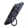 Custodia protettiva McDodo PC-4932 per iPhone 16 Pro con supporto integrato, nero