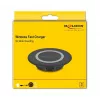 Caricabatterie da interno DeLOCK 66284 smartphone nero USB senza fili